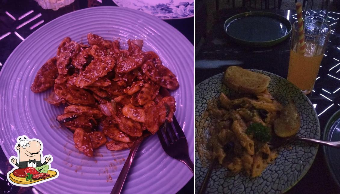 Try out meat dishes at Evva Delhi