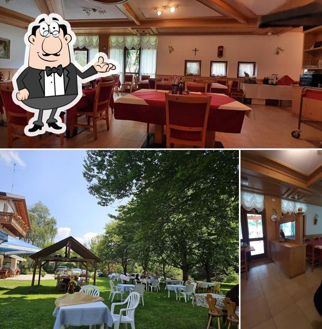 Gli interni di Al Cacciatore - Albergo - Ristorante - Bar