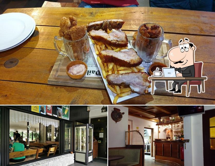 Dai un'occhiata agli interni di Apartments - restaurant Ukanc