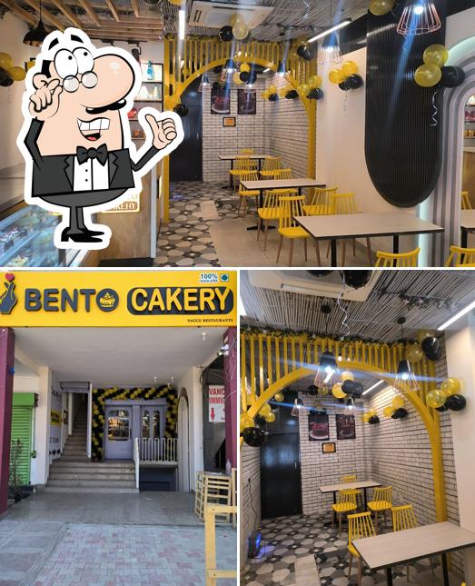 The interior of Bento Cakery