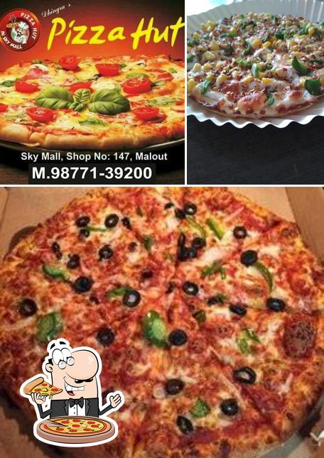 Pick pizza at Dhingra Pizza Hut