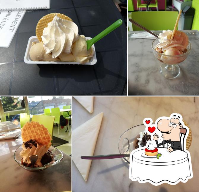 Profitez l'un des desserts