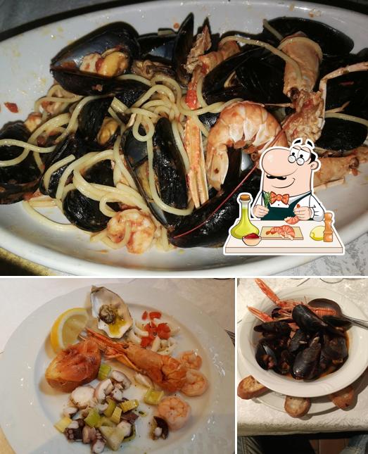 Prenditi tra i molti piatti di mare disponibili a Gambero S.A.S. Di Preti Antonio & C