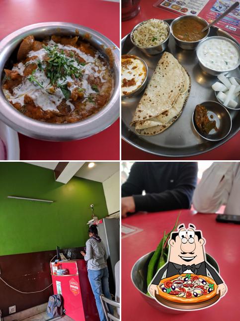 Try out pizza at New Indian & Chinese Corner