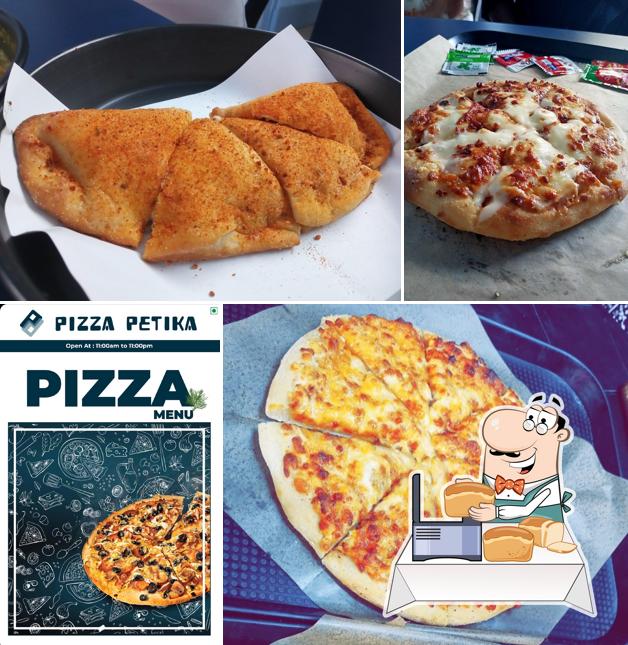 Garlic bread at Pizza Petika VIP ROAD VESU