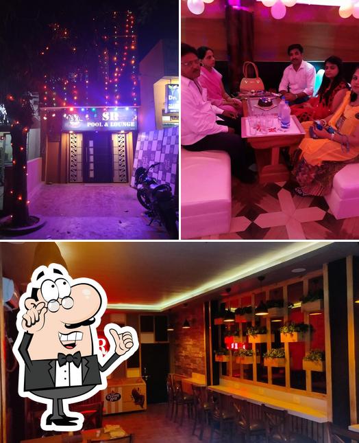 The interior of SR : Cafe,Lounge And Restaurant