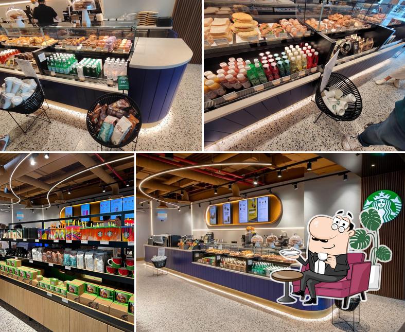 Dai un'occhiata agli interni di Starbucks - Roma Termini Terrazza