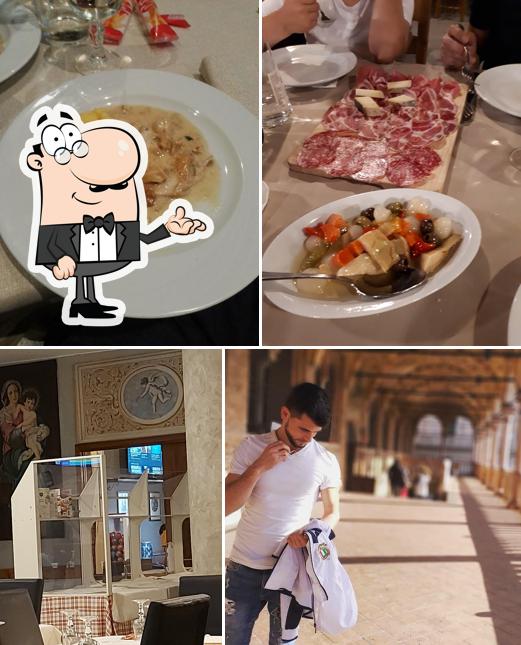 Gli interni di Trattoria S. ANTONIO