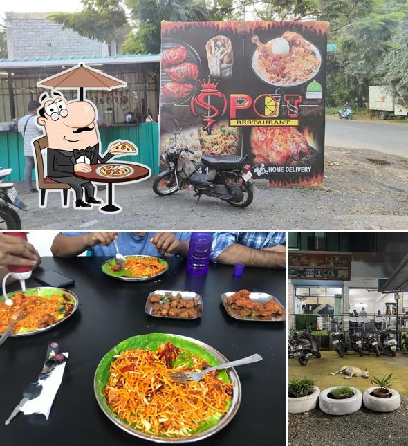 Enjoy the view at the outside area of SPOT