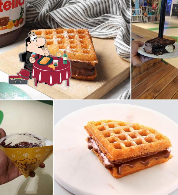 Waffles at The Belgian Waffle Co