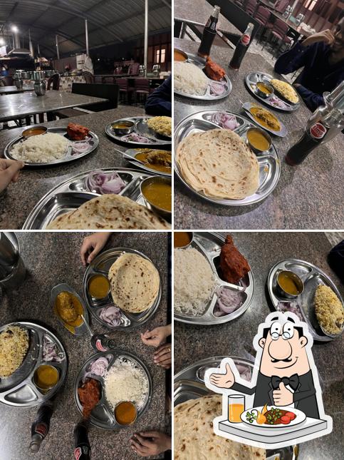 Food at Top In Town Restaurant