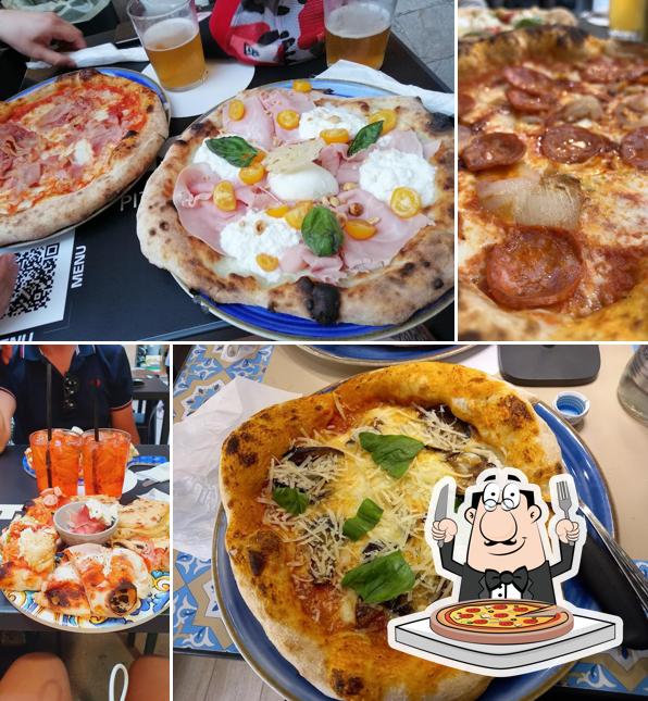 Prenditi tra le molte varianti di pizza