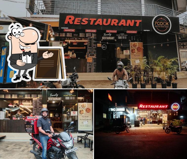 The exterior of 7COOK Restaurant