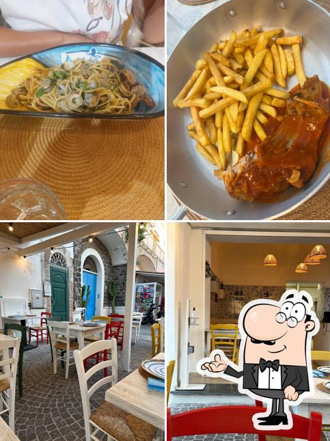 Tra le diverse cose da Ammare Ischia si possono trovare la interni e cibo