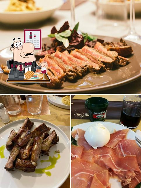 Prova i un pasto a base di carne a Antica Osteria