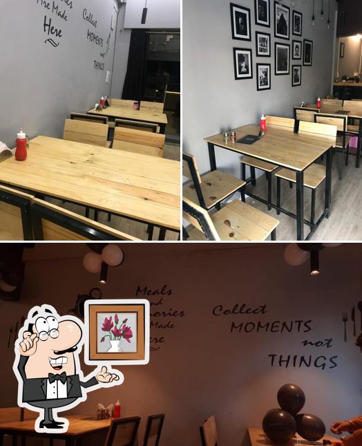 The interior of Bethak Cafe & Food