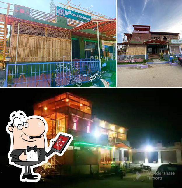 The exterior of HF2 Cafe & Restaurant