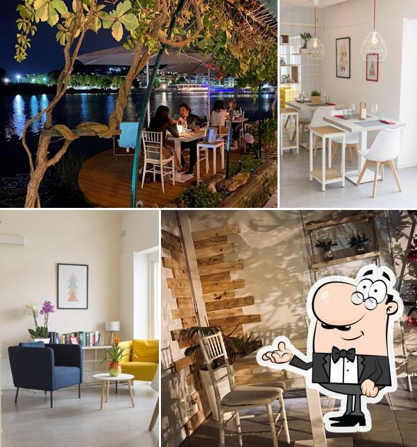 Dai un'occhiata agli interni di Liv Bistrot
