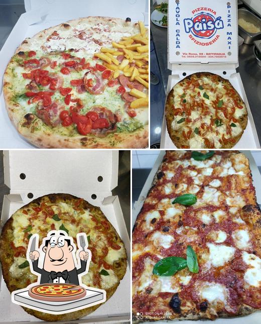 Prenditi tra le svariate varianti di pizza