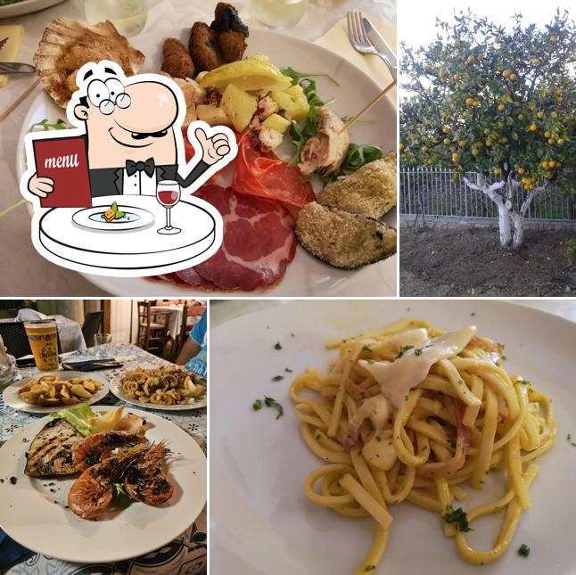 Cibo al Ristorante pizzeria Verde Blu