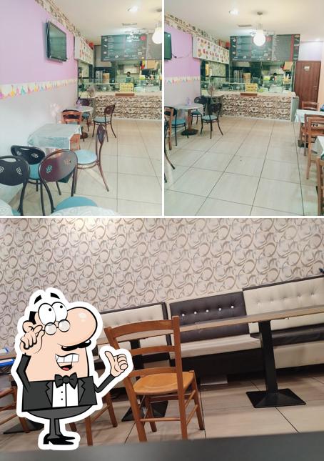 Gli interni di Burak Pizza & Kebab