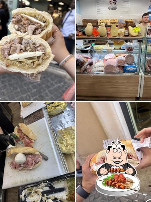 Panino con maiale stirato al Con mollica o senza - Roma