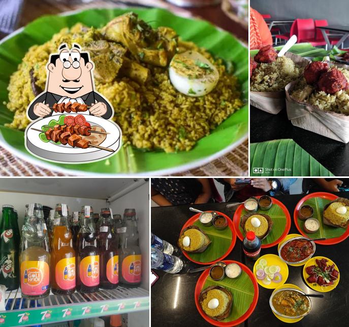 Food at Donne Biryani@trafic jam