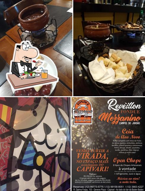 Comida em Fondue Mezzanino