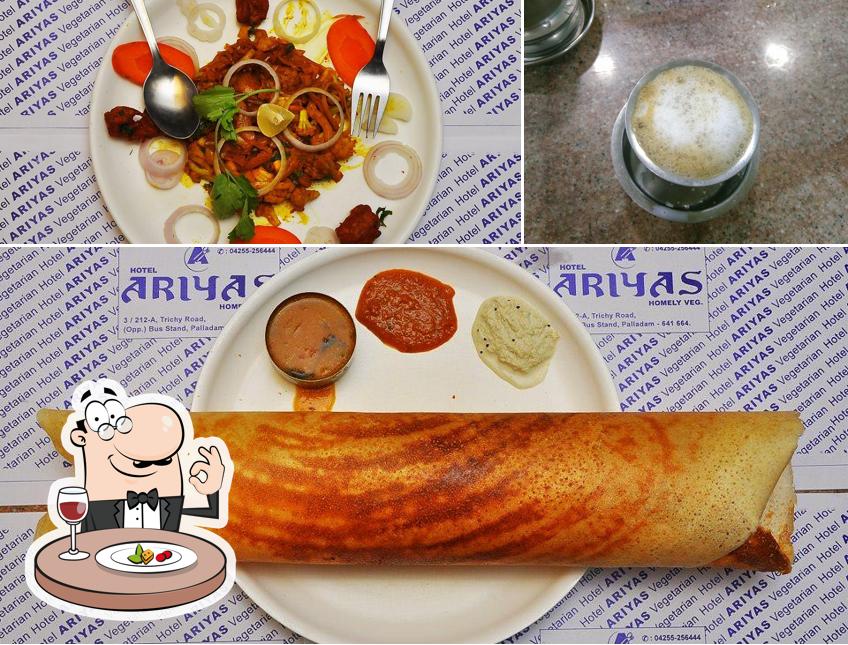 This is the picture depicting food and beverage at Hotel Ariyas