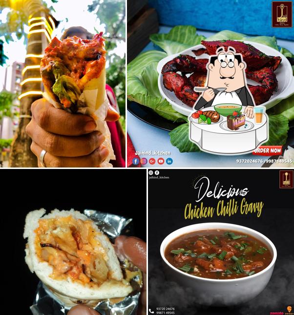 Hot and sour soup at Jai Hind Kitchen