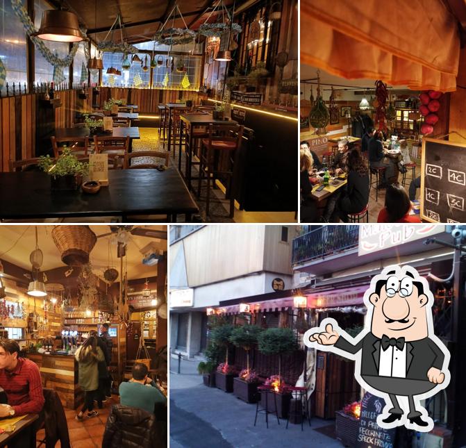 Gli interni di Malocchio Pub Trattoria Del Panino