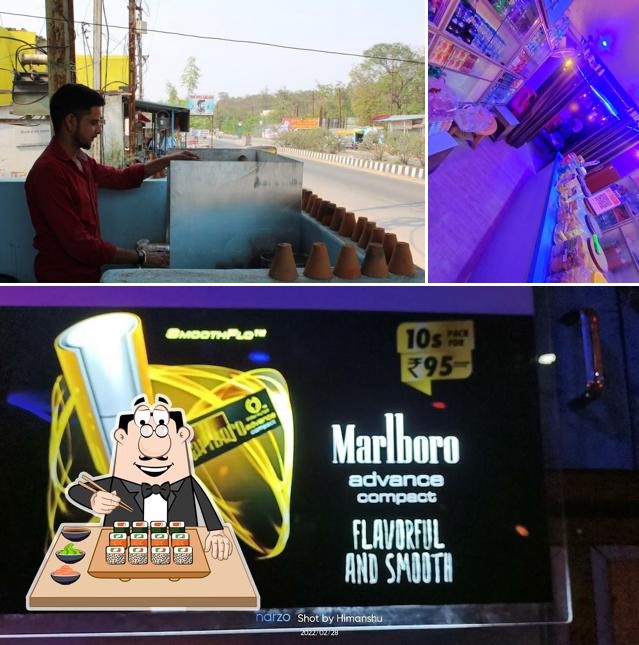 Get different sushi options