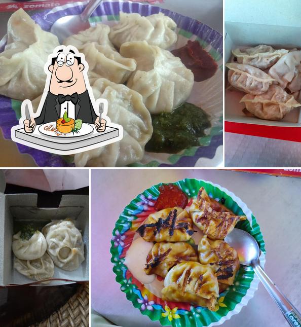 Food at Shillong MOMO