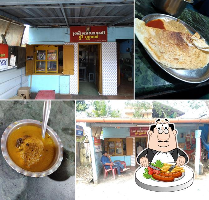 Food at Shri Balaji Tea Stall