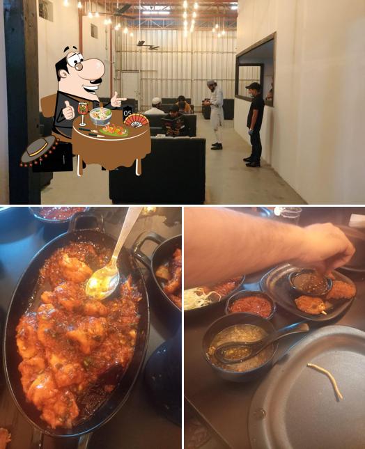 The restaurant's food and interior