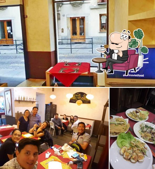La immagine della interni e tavolo da pranzo di Tan Thanh - Trattoria del Vietnam
