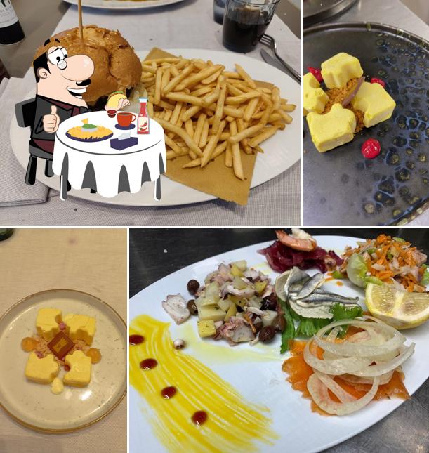 Piatto di formaggi al Ristorante di pesce La Fortezza Rimini