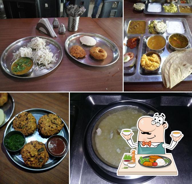 Food at South Indian Restaurant