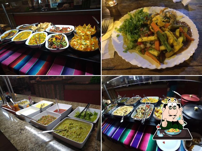Comida em Grillo Mex Restaurante