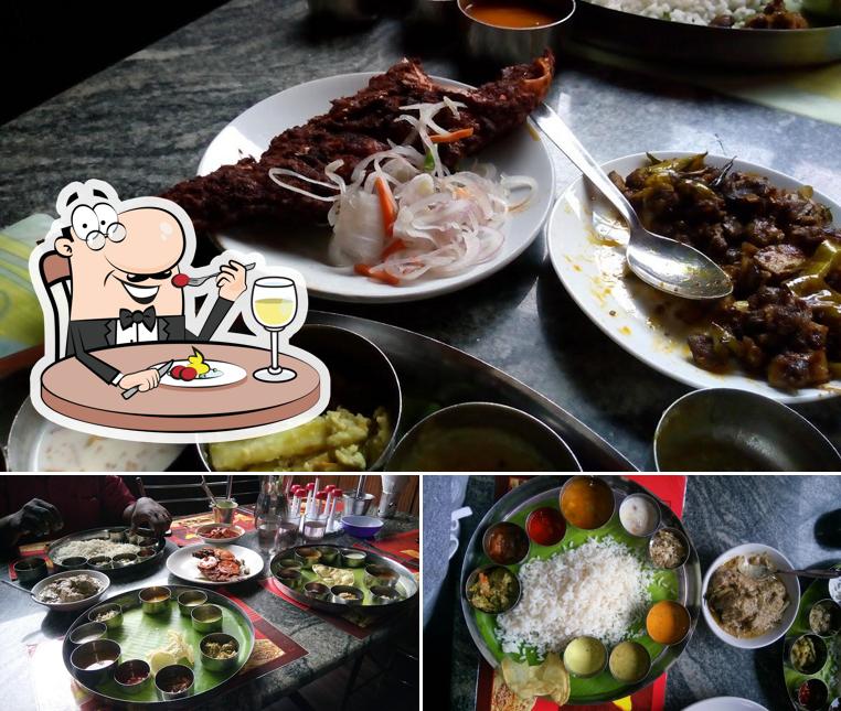 Meals at Adithya Restaurant, Bakers & Catering, Harippad