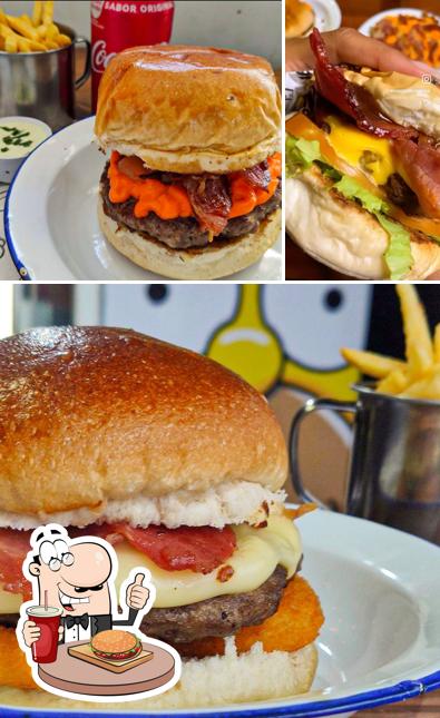 Hambúrguer em Garagem do Chef