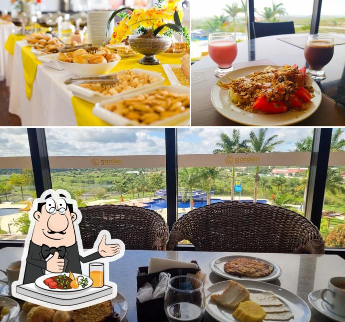 Comida em Garden Hotel