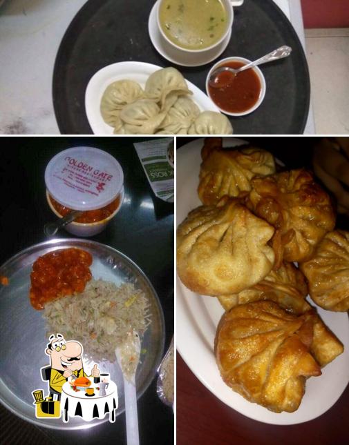 Food at Golden Sun Restaurant