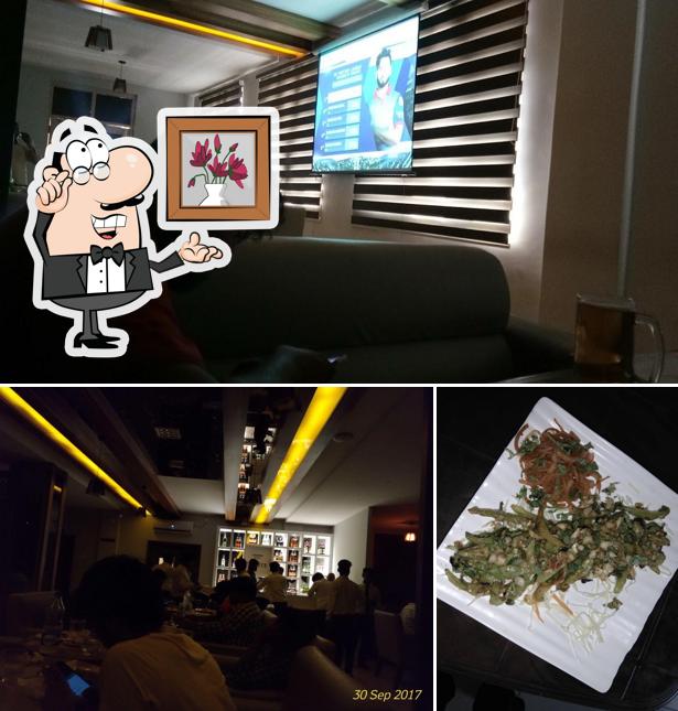 The interior of Lakeview Restobar