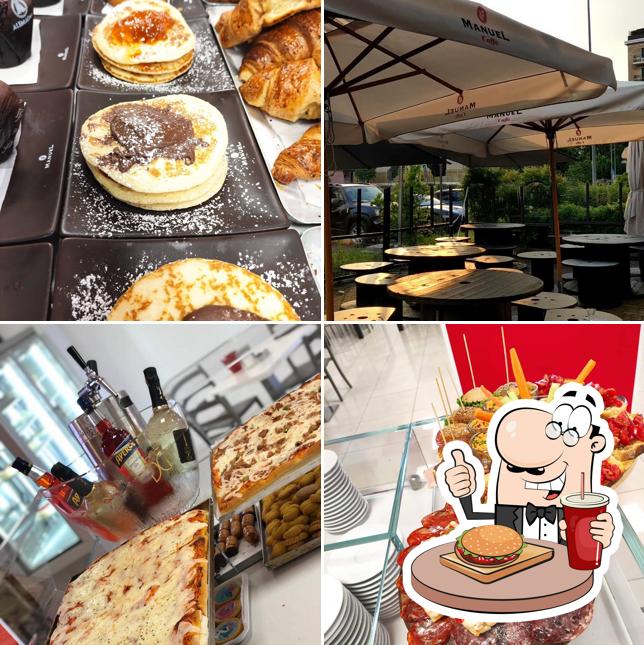 Ordina un hamburger a Annina Caffè