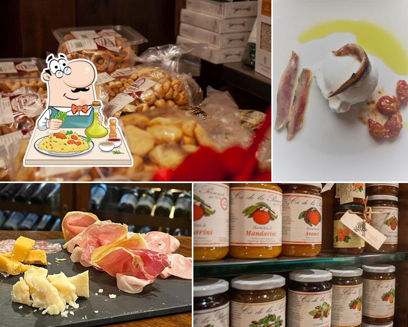 Platti al Enoteca Lucantoni