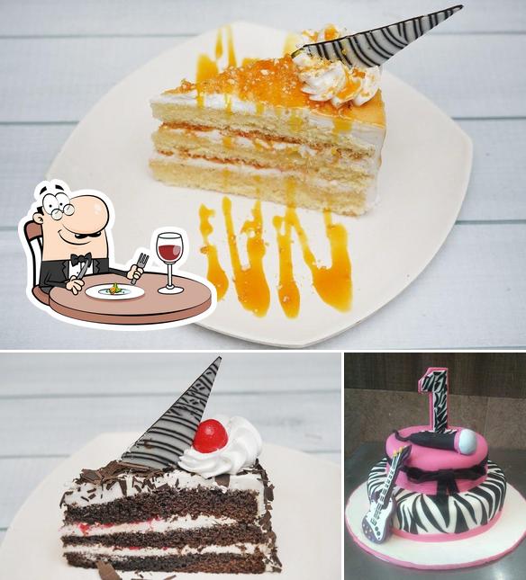 Food at Aroma Bakery