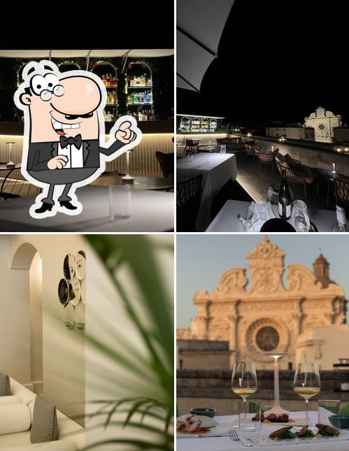 Gli interni di Atenze Restaurant