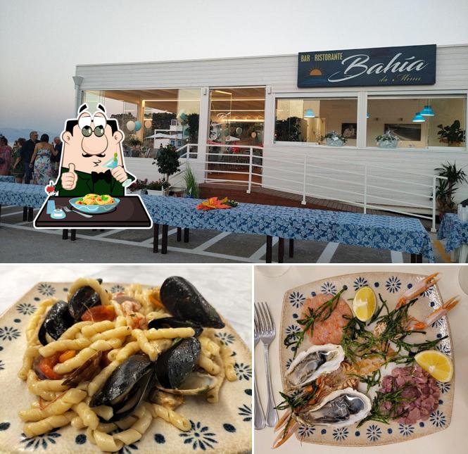 La foto di cibo e interni da Bahia Da Mimì