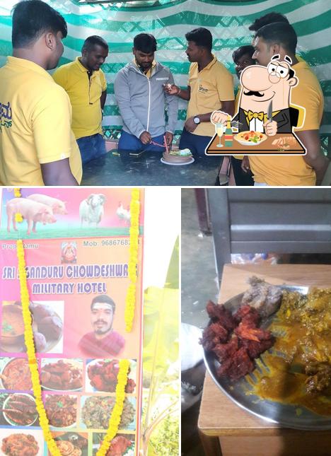 Food at Chowdeshwari Pig Mutton Making Hotel & dhaba